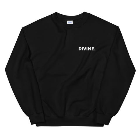 The Divine Sweatshirt in Black